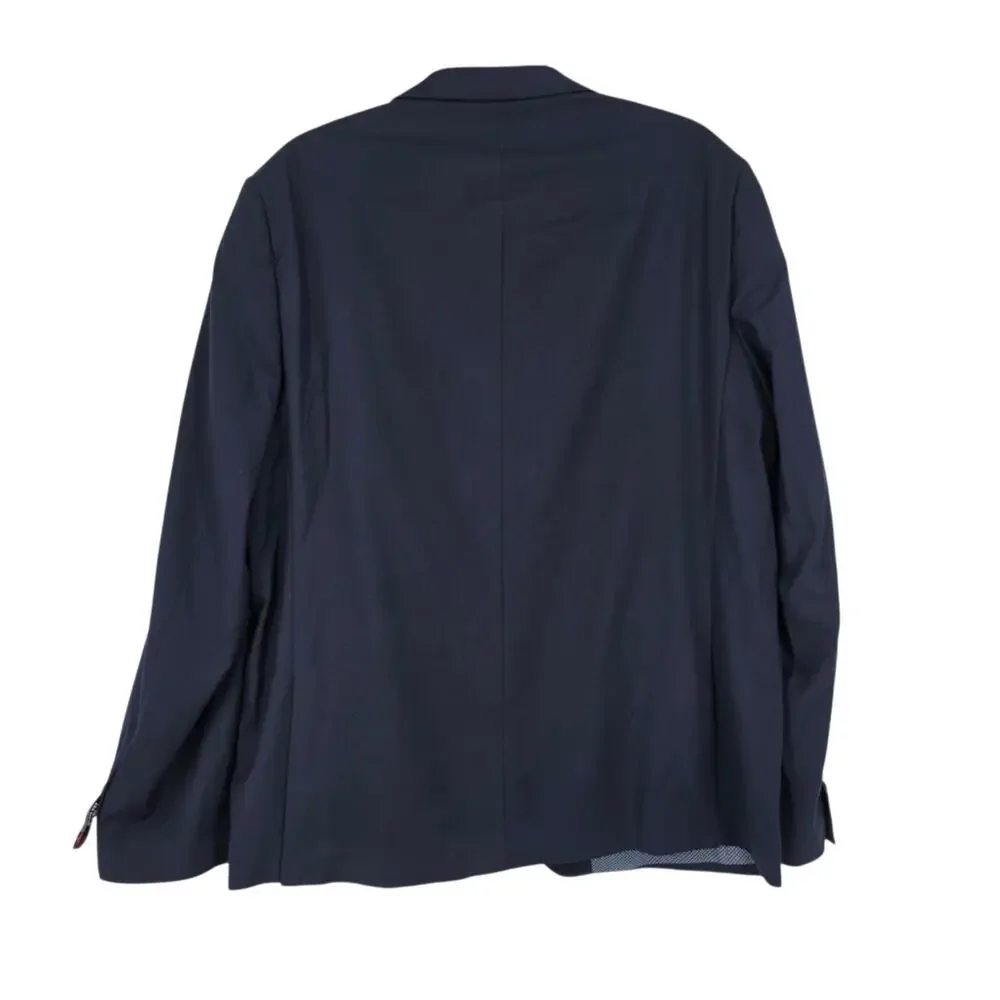 NWT Soul Of London Navy Essential Slim Fit Single Breasted Blazer Jacket Size 48